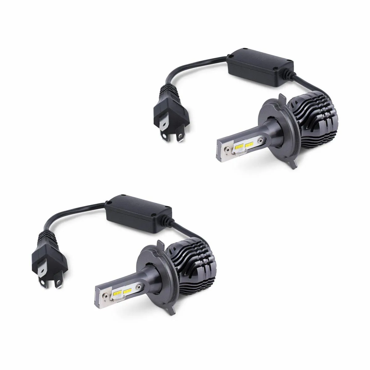 1996 Harley Davidson XL1200C Sportster 1200 Custom Headlight Bulb High Beam and Low Beam 9003 LED Kit Nimbis
