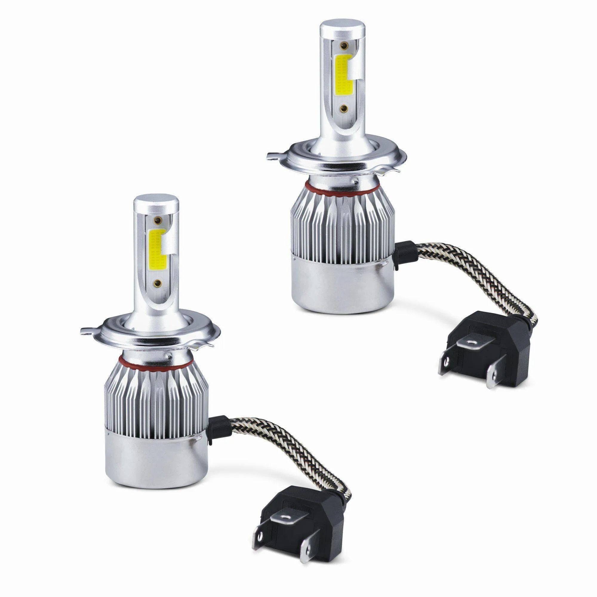 2000 Harley Davidson XL883C Sportster 883 Custom Headlight Bulb High Beam and Low Beam 9003 LED Kit