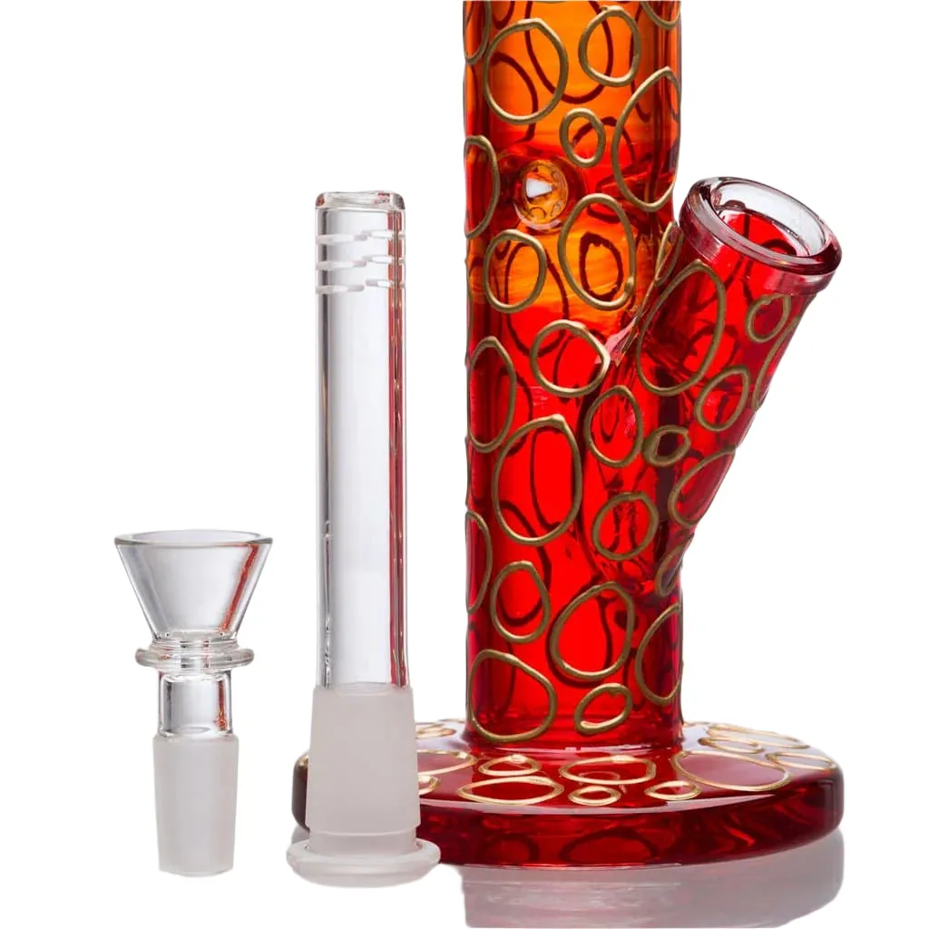 Accurate Glass - Mini Groovy Straight Bongs