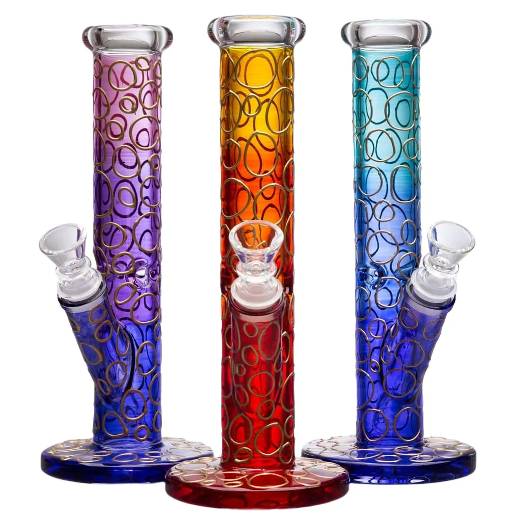 Accurate Glass - Mini Groovy Straight Bongs
