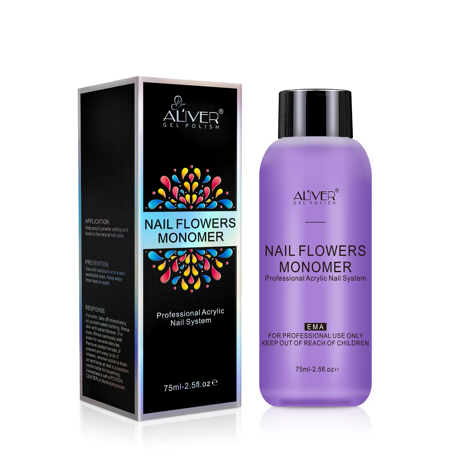 Acrylic Nail Powder Liquid 75ml/120ml