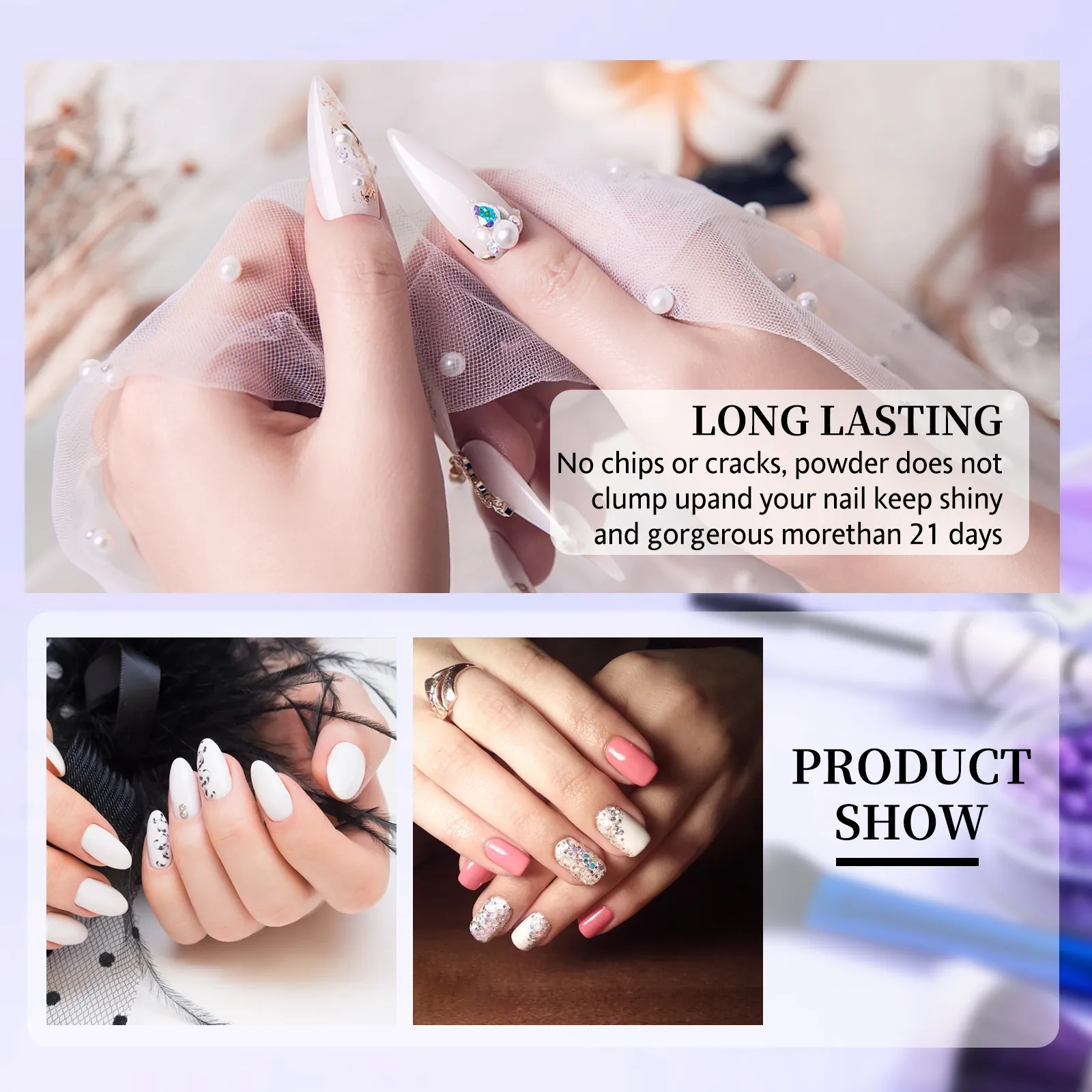 Acrylic Nail Powder Liquid 75ml/120ml