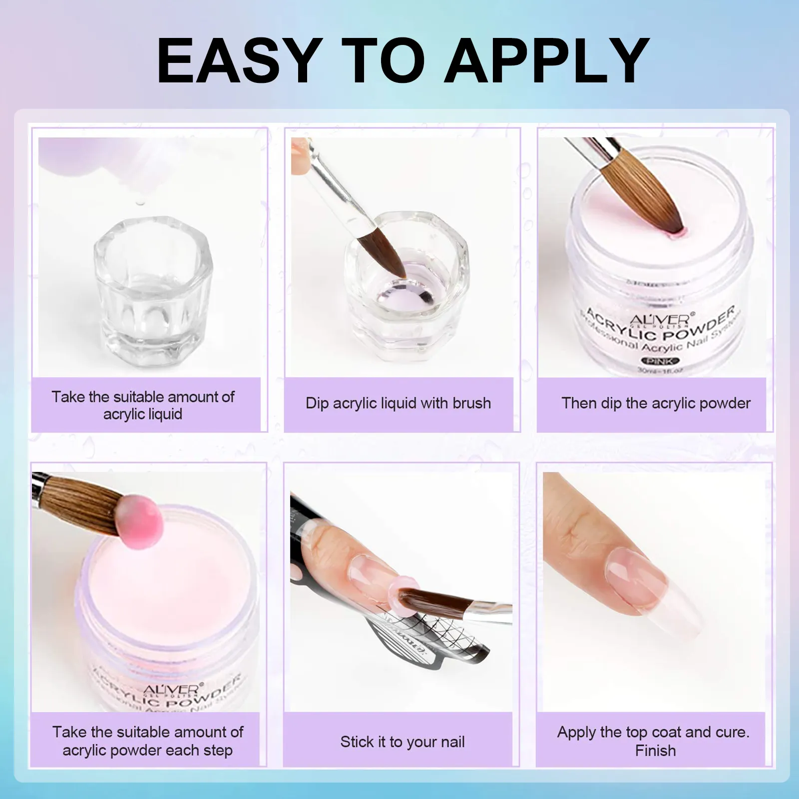 Acrylic Nail Powder Liquid 75ml/120ml
