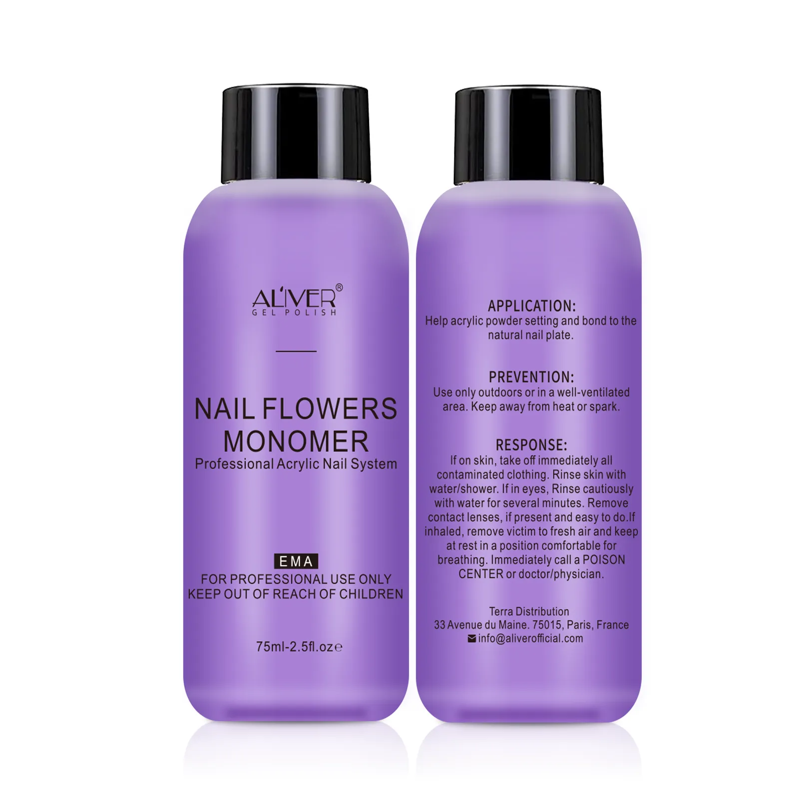 Acrylic Nail Powder Liquid 75ml/120ml
