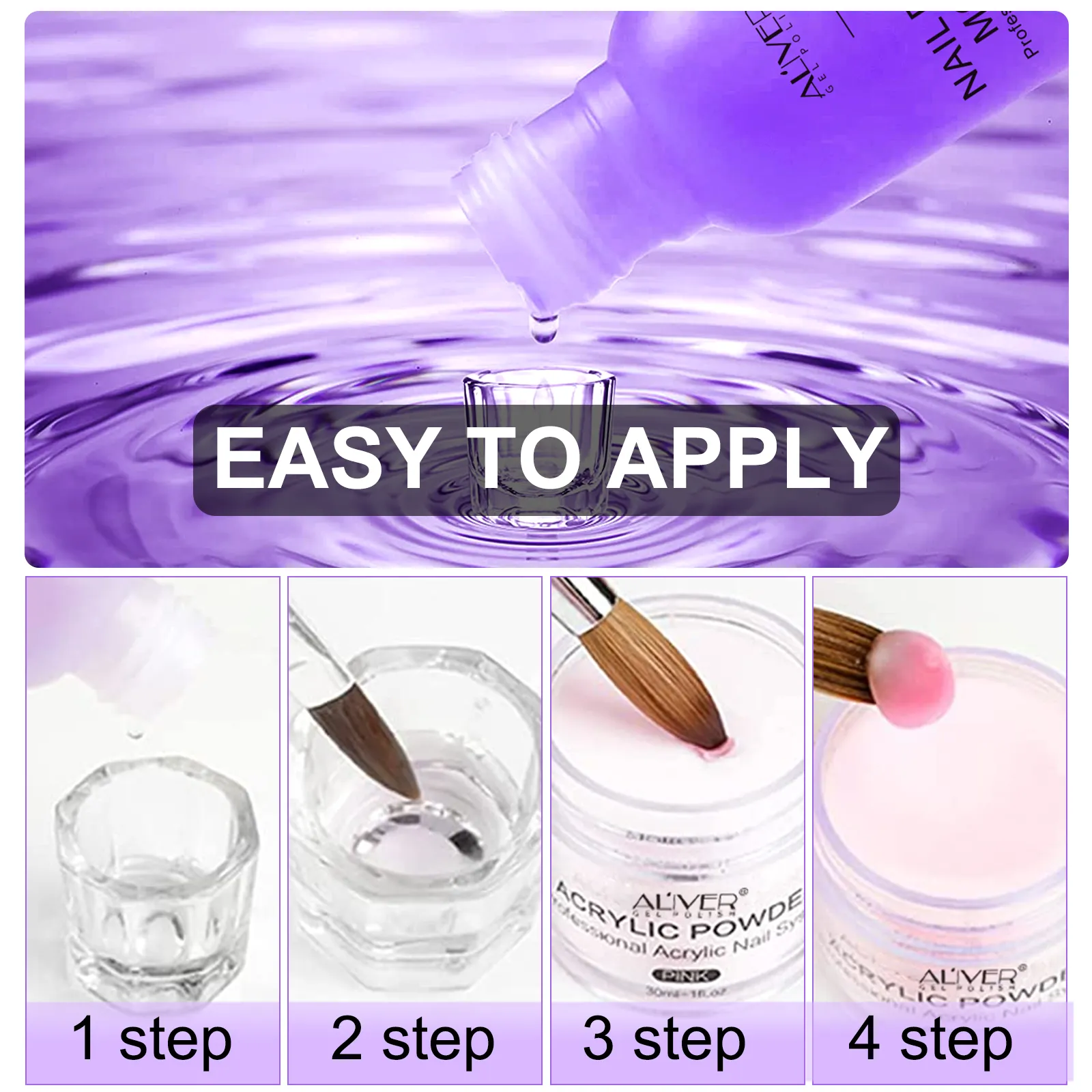Acrylic Nail Powder Liquid 75ml/120ml
