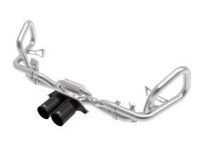 aFe Exhaust Porsche 911 GT3 (2014-2019) 2.5" to 2" Mach Force-XP Series in 304 Stainless Steel w/ Dual Tips