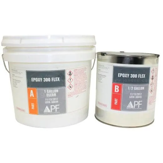 APF Epoxy 300 Flex Clear