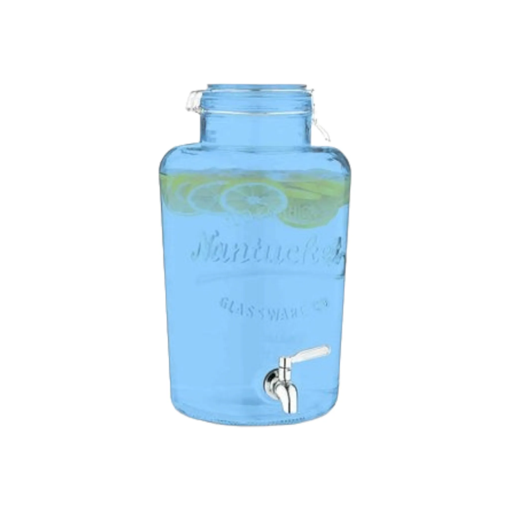 Aqua Beverage Dispenser 8L Jar with Clip Lid 26719