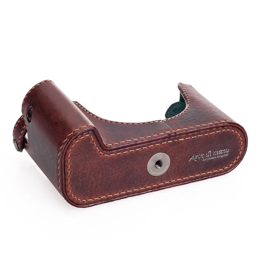 Arte di Mano Half Case for Leica M/M-P (Typ 240) for Multifunction Handgrip with Fingerloop Cutout - Rally Volpe