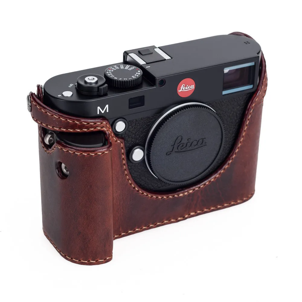 Arte di Mano Half Case for Leica M/M-P (Typ 240) for Multifunction Handgrip with Fingerloop Cutout - Rally Volpe