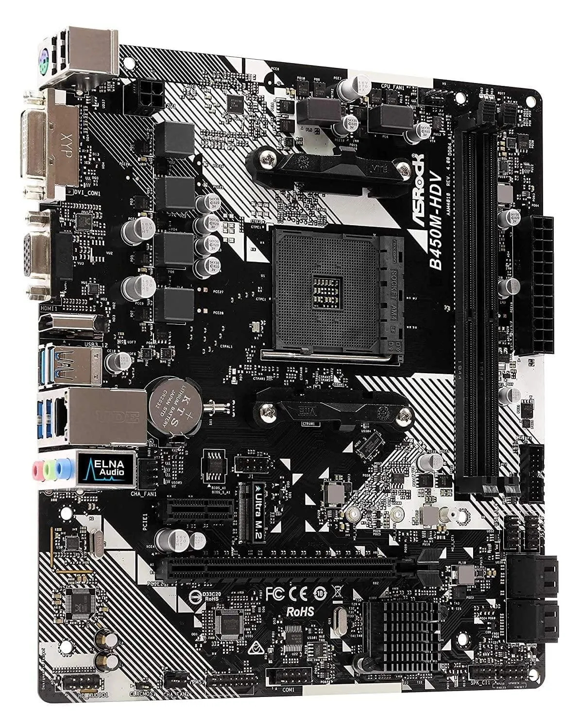 ASRock B450M Steel Legend Motherboard