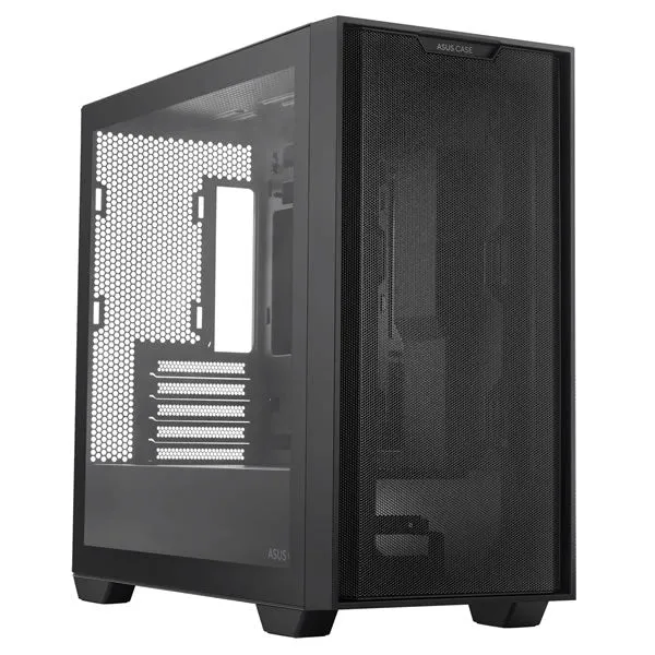 ASUS | A21 | Gaming Case with Tempered Glass side Panel - Black