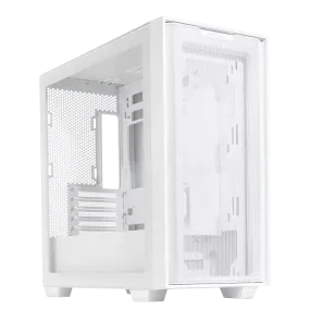 ASUS A21 White 白色 Tempered Glass Micro-ATX Case (CA-AA21W)