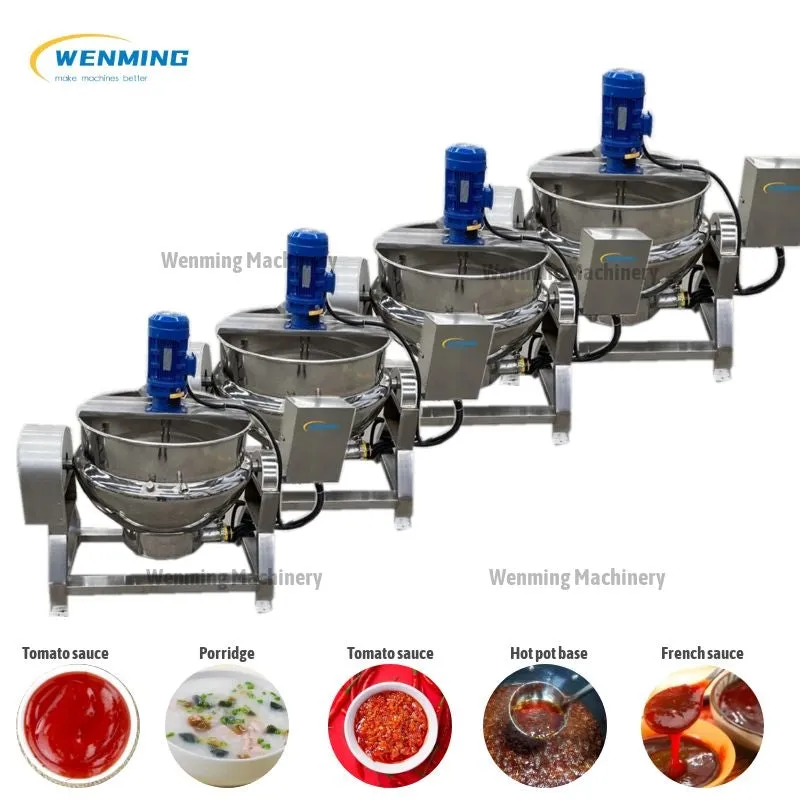 Autmatic Sauce Pan And Pots-Jacketed pot-Mixer Pot