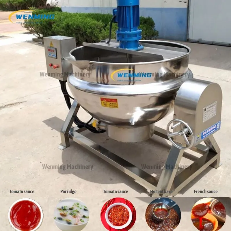 Autmatic Sauce Pan And Pots-Jacketed pot-Mixer Pot