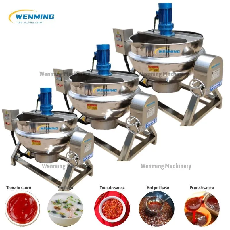 Autmatic Sauce Pan And Pots-Jacketed pot-Mixer Pot