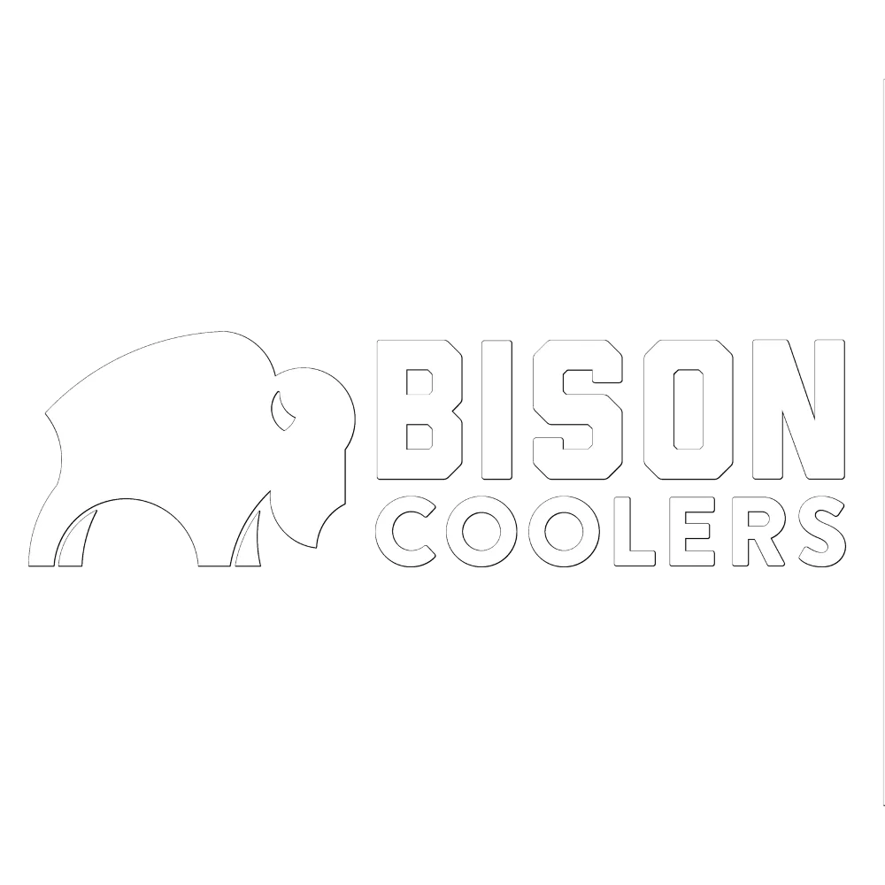 Bison Coolers Decal (Large Wide)