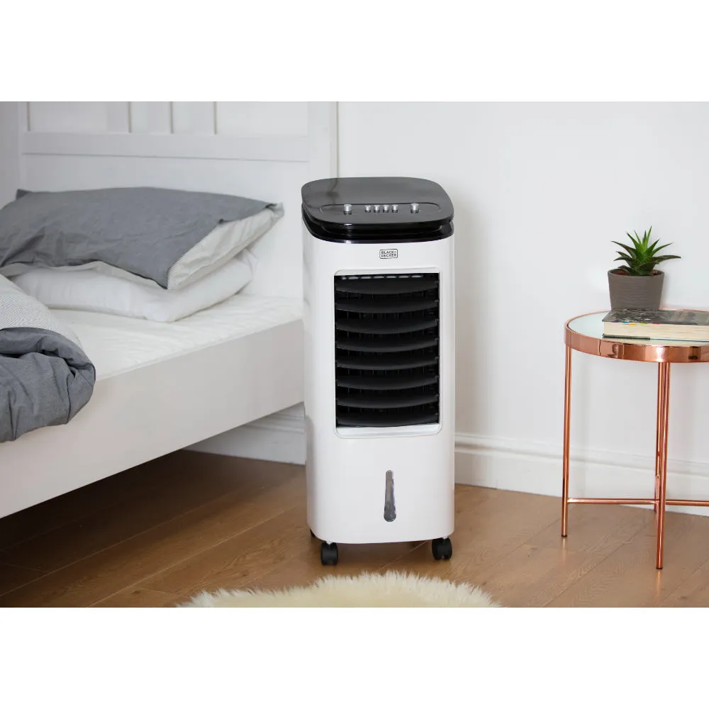 Black Decker Air Cooler 2 in 1 7 Litre  - White