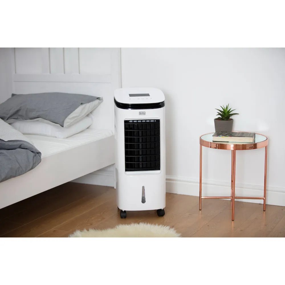Black Decker Air Cooler Digital 7L  - White