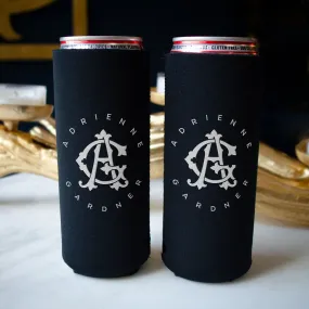 Black Slim Neoprene Can Coolers