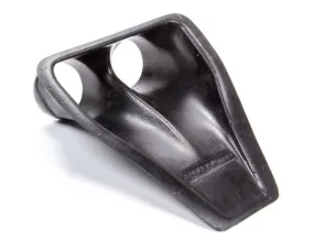 ButlerBuilt® Dual Hose Black Duct - 10.5" x 9.0" x 4.5"