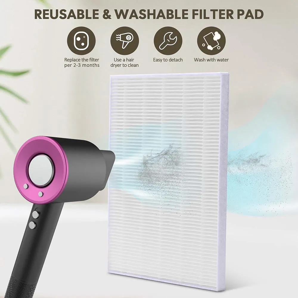 Byootique Nail Dust Collector - Quiet Acrylic Dust Catcher for Nail Techs