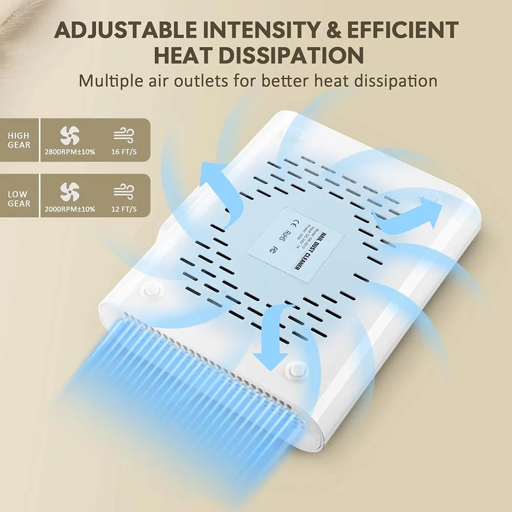 Byootique Nail Dust Collector - Quiet Acrylic Dust Catcher for Nail Techs
