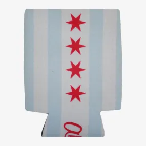 Chicago Flag Can Cooler
