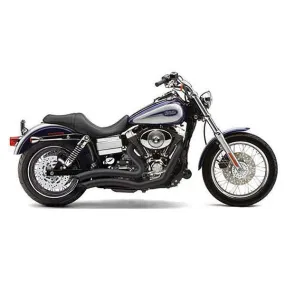 Cobra Short Swept Speedster Complete Exhaust System for Harley Davidson 2012-13 Dyna models