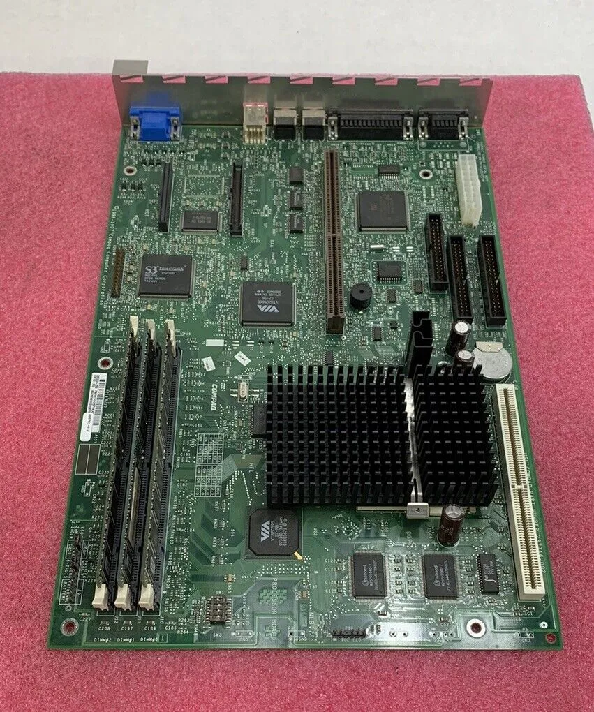 Compaq 007426-012 Motherboard Intel Pentium MMX 166MHz 48MB RAM
