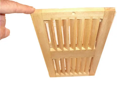 Coolerguys Dual 120mm oak vent cabinet fan grill only.