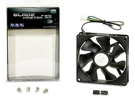 CoolerMaster Blade Master 92x92x25mm PWM Fan R4-BM9S-28PK-R0
