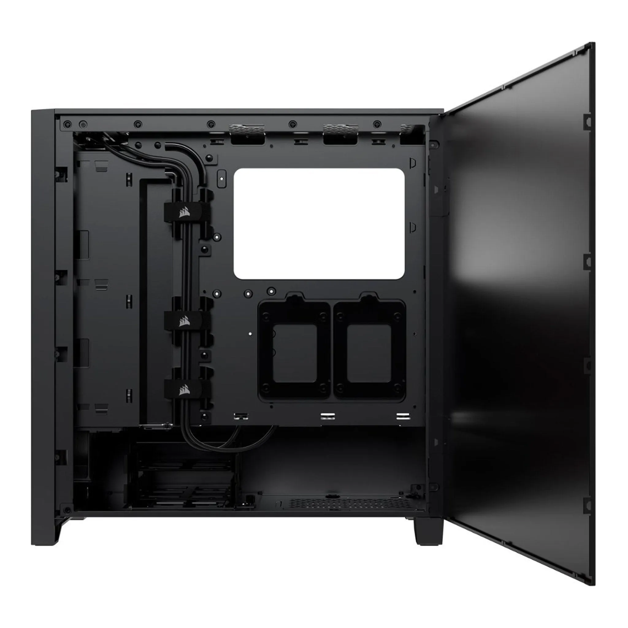 Corsair CC-9011240-WW iCUE 4000D RGB AIRFLOW Mid-Tower ATX Case - Black