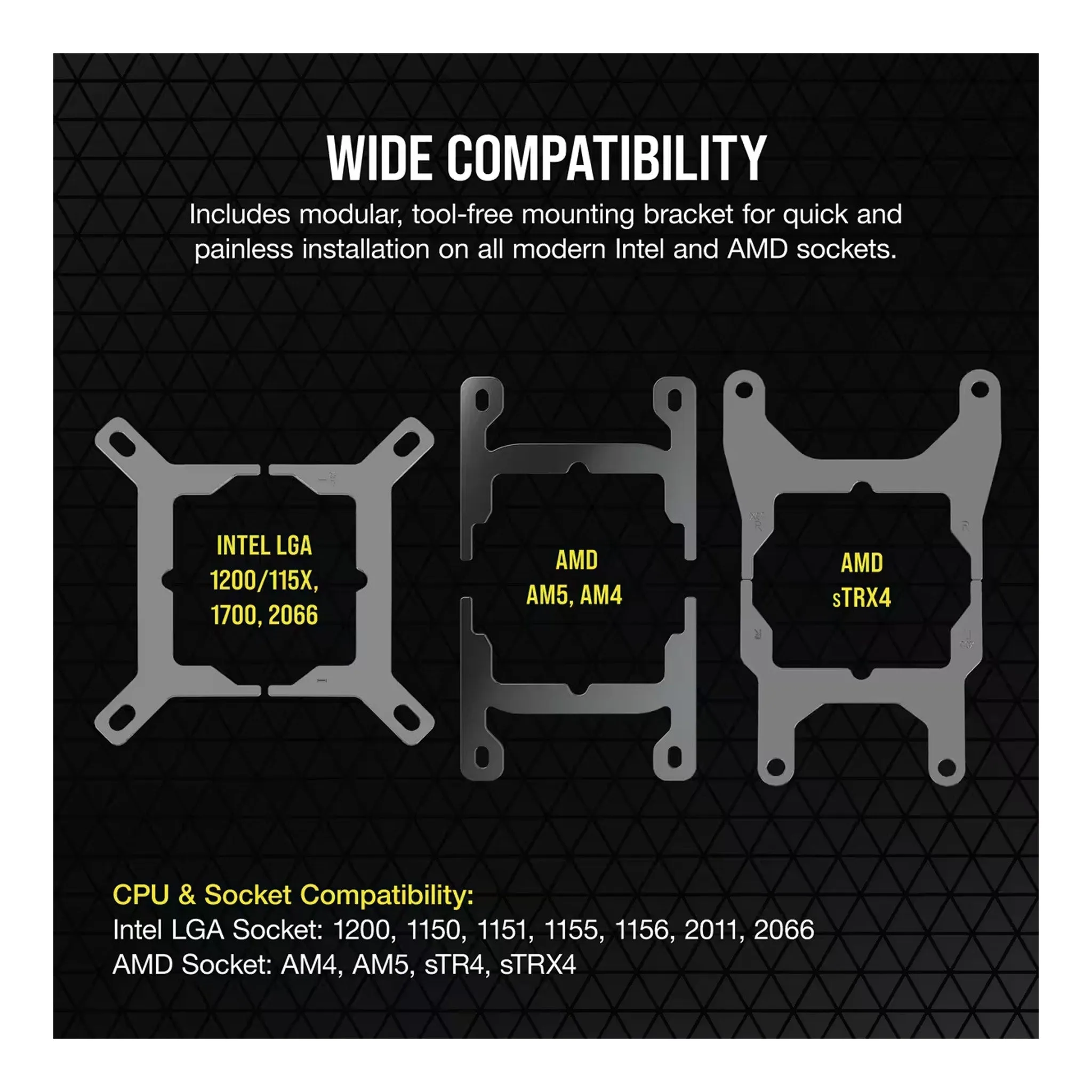 CORSAIR CW-9060069-WW 280mm iCUE H115i ELITE CAPELLIX XT Liquid CPU Cooler