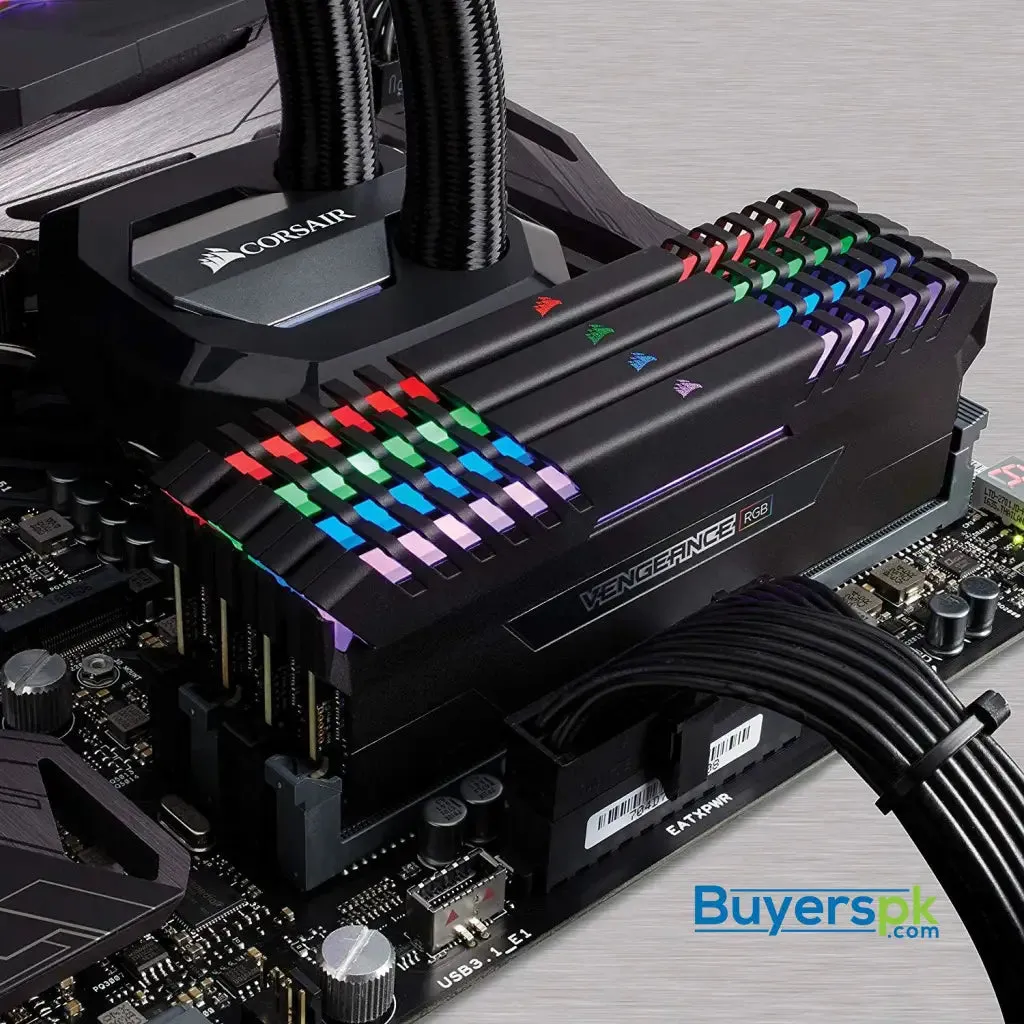 Corsair Vengeance Rgb 16 Gb (2 X 8 Gb) Ddr4 3000 Mhz C15 Xmp 2.0 Enthusiast Rgb Led Illuminated