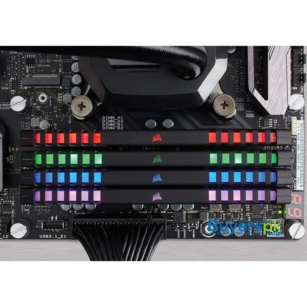 Corsair Vengeance Rgb 16 Gb (2 X 8 Gb) Ddr4 3000 Mhz C15 Xmp 2.0 Enthusiast Rgb Led Illuminated