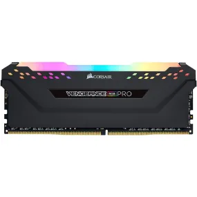 Corsair Vengeance RGB PRO 16GB (1x16GB) DDR4 3600 (PC4-28800) C18 Optimized for AMD Ryzen – Black