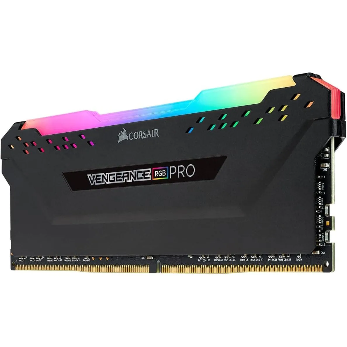 Corsair Vengeance RGB PRO 16GB (1x16GB) DDR4 3600 (PC4-28800) C18 Optimized for AMD Ryzen – Black