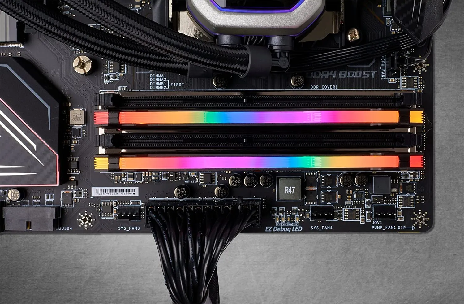 Corsair Vengeance RGB Pro 16GB (2 x 8GB) DDR4 DRAM 2666MHz C16 Memory Kit — Black