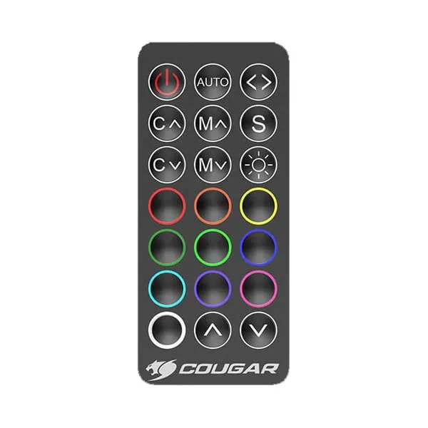 COUGAR AQUA ARGB 240 All-in-One Addressable RGB Liquid CPU Cooling System with Remote Controller