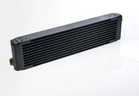 CSF 8111 UNIVERSAL Signal-Pass Oil Cooler w/Direct Fitment for PORSCHE 911 center front oil cooler (RSR Style) - M22 x 1.5 connections - 24L x 5.75H x 2.16W