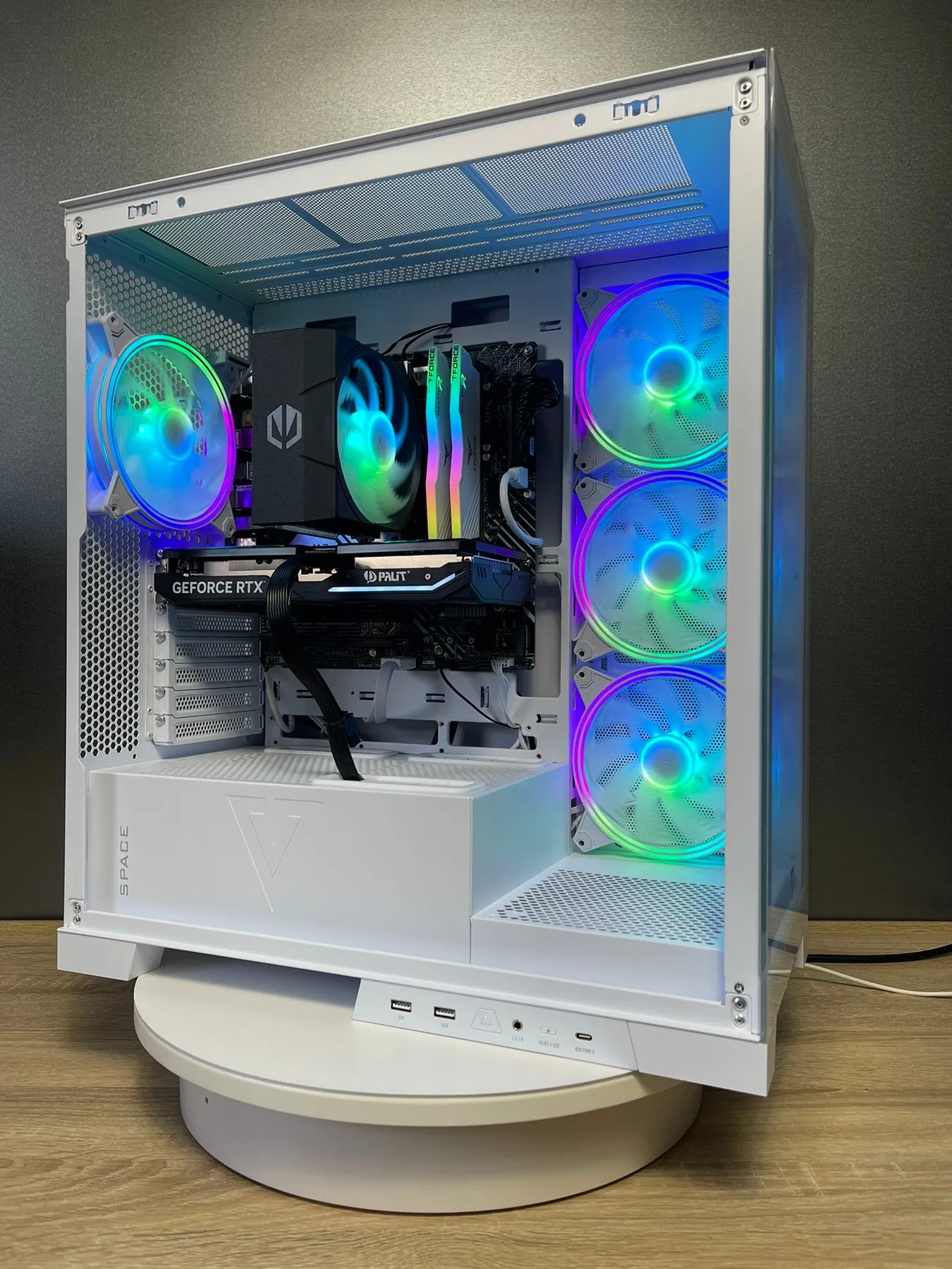 Custom Gaming PC/ Project Zero/ Ryzen 9 7900X/ 32GB/ 1TB NVMe/ RTX 4080 SUPER