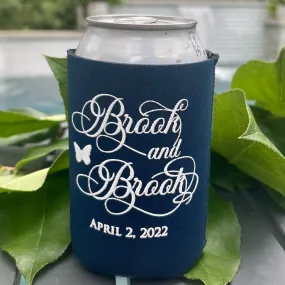 Custom Script Names Navy Can Coolers