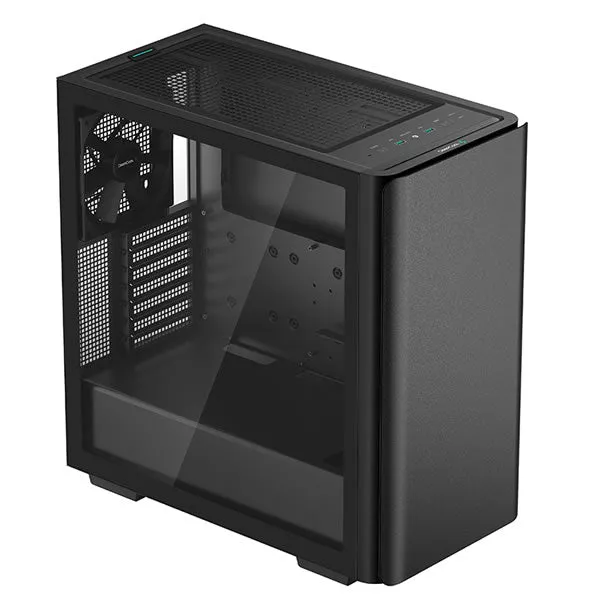 DeepCool | CK500 | E-ATX Mid-Tower Case With 2X140mm Pre-Installed Fans - Black