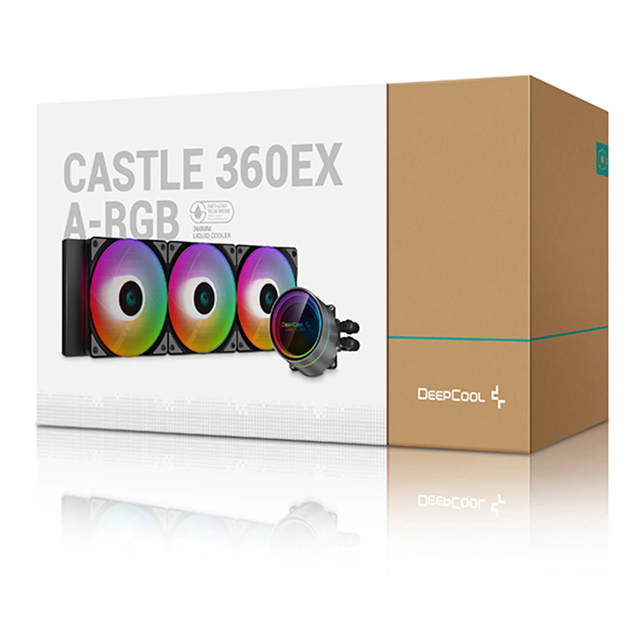 DeepCool DP-GS-H12W-CSL360EX-AR A-RGB AIO 360mm Liquid Cooling System