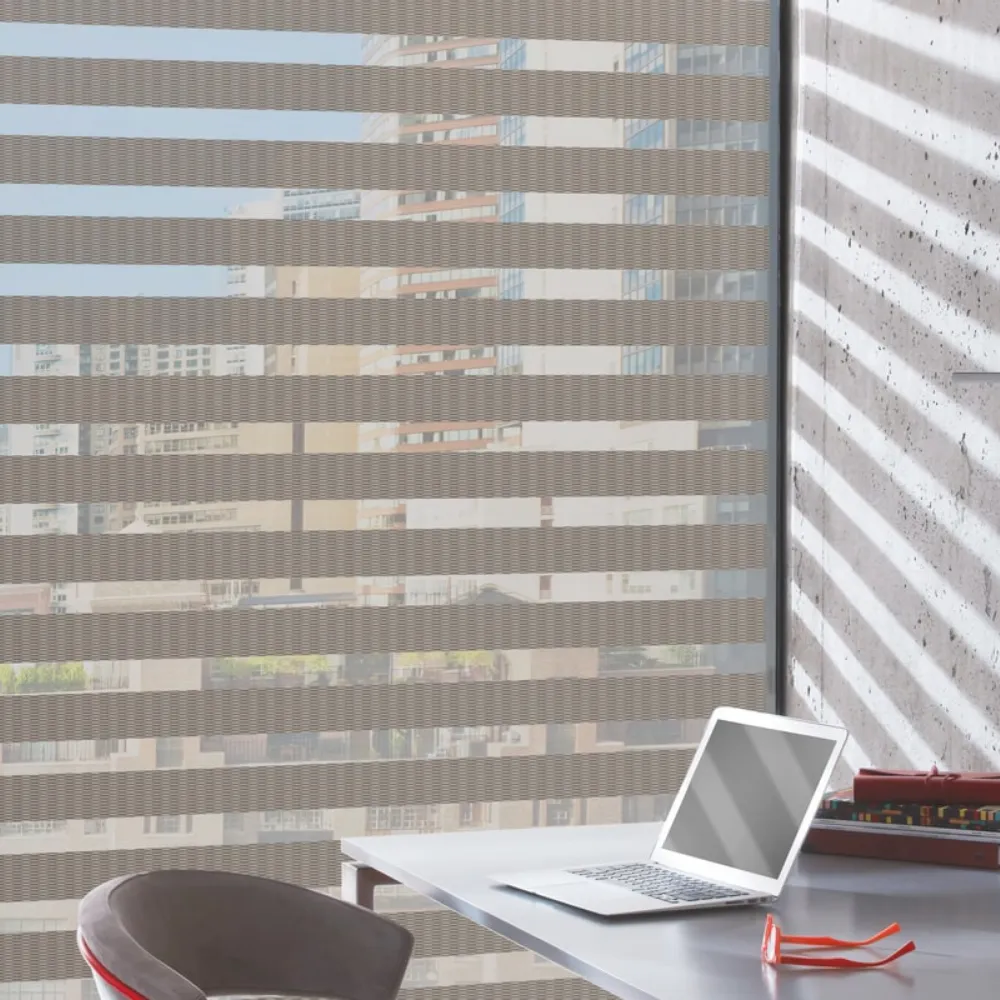 Designer Banded Shades