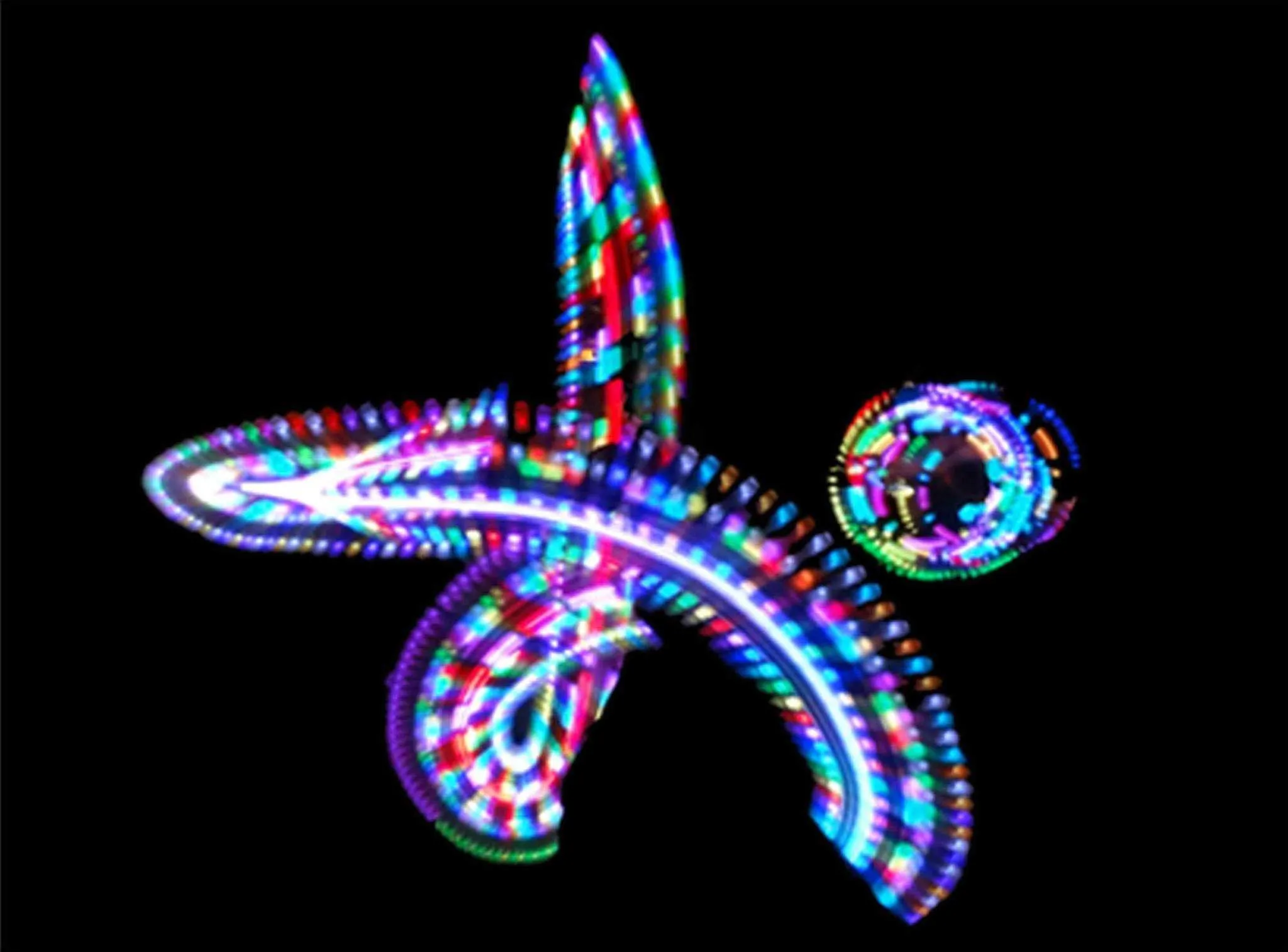 Double Helix  Poi Set - No Lights