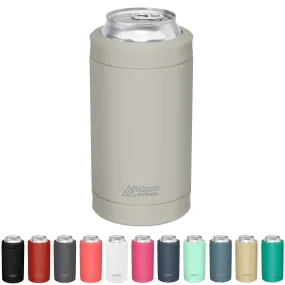 DUALIE 3 in 1 Insulated Can Cooler - Fog Gray