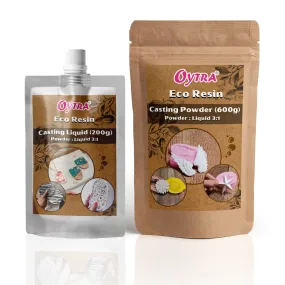 Eco-Friendly Terrazzo Art Kit with Water-Based Casting Powder and Resin Liquid