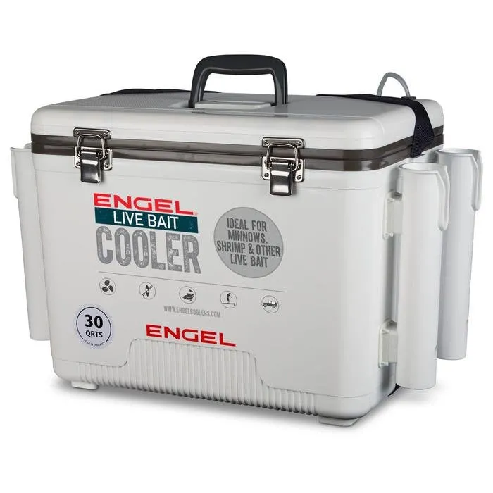 Engel Live Bait Cooler Rod Holder
